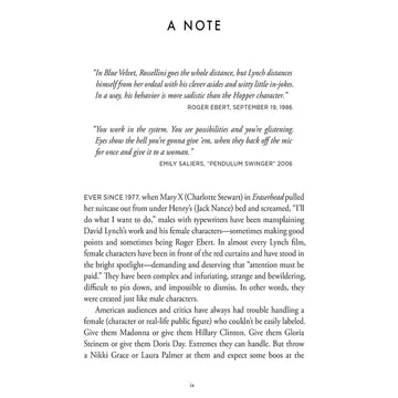 WOMEN OF DAVID LYNCH: A COLLECTION OF ESSAYS